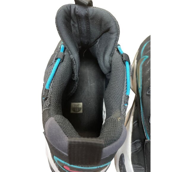 Nike Air Max Uptempo 97  Mens Black teal pink retro high top sneakers Size 13 SK - Picture 7 of 16
